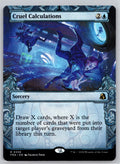 Cruel Calculations (Showcase) Reality Fracture Magic: The Gathering Near Mint