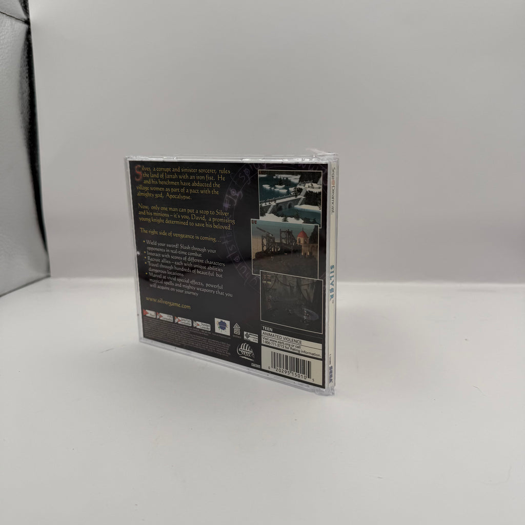 Silver (Dreamcast) - Case & Manual Only (No Game)