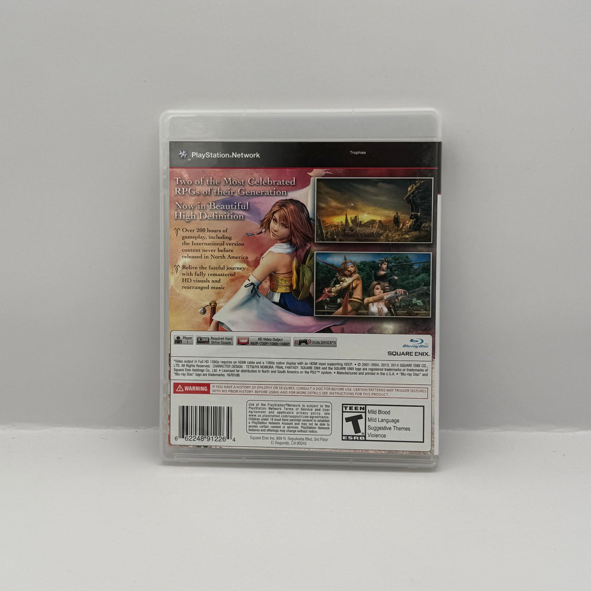 Final Fantasy X/X-2 HD Remaster - PS3 - CIB