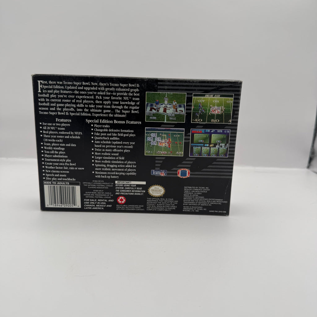 Tecmo Super Bowl II [Special Edition] (Super Nintendo)