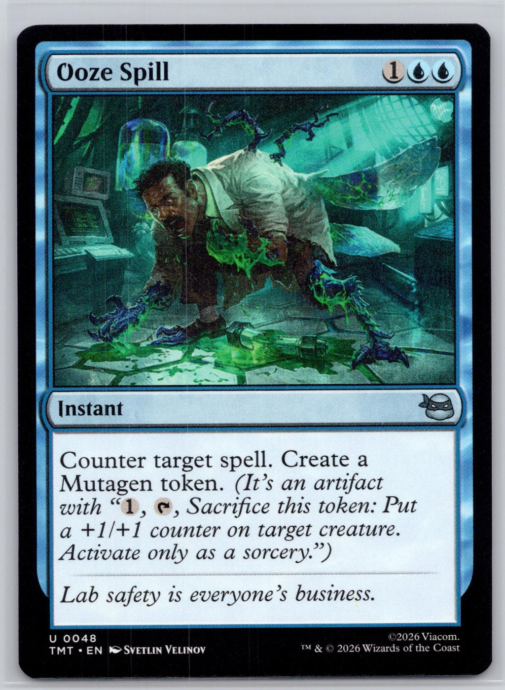 Ooze Spill Teenage Mutant Ninja Turtles Magic: The Gathering Near Mint