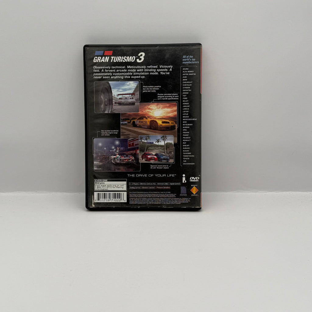 Gran Turismo 3: A-Spec (Greatest Hits) - PS2 - CIB