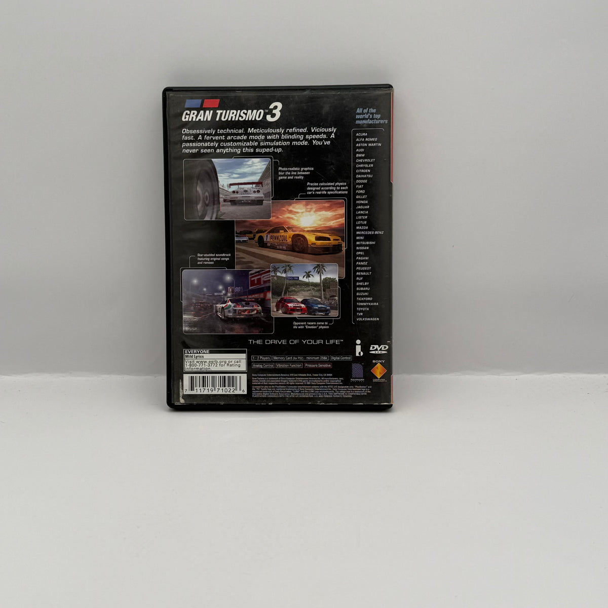 Gran Turismo 3: A-Spec (Greatest Hits) - PS2 - CIB