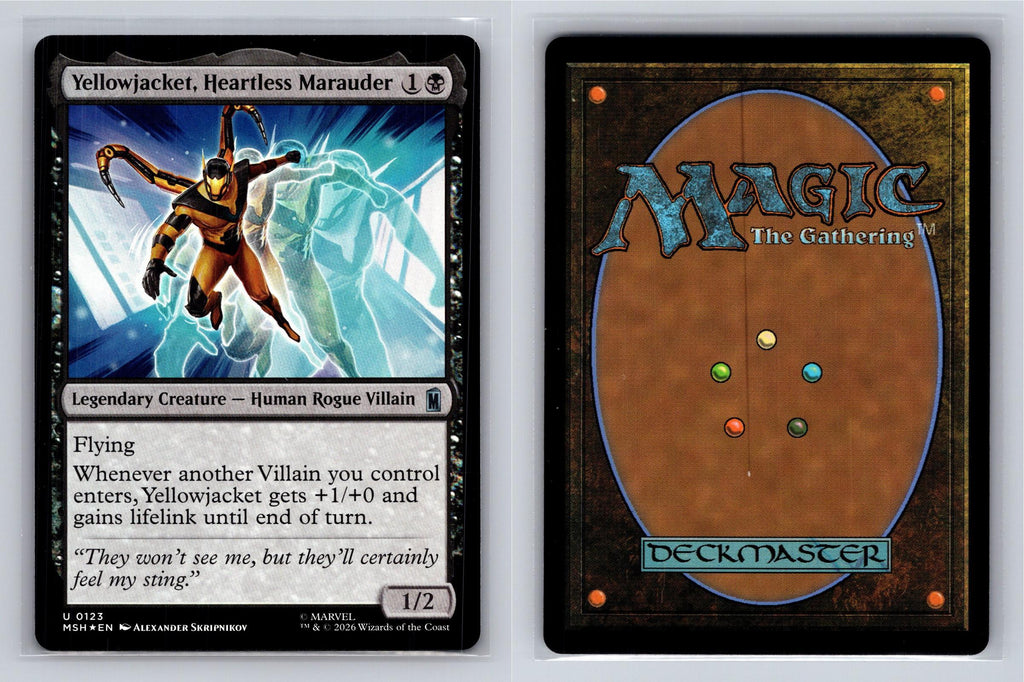 Yellowjacket, Heartless Marauder Marvel Super Heroes MtG Foil NM