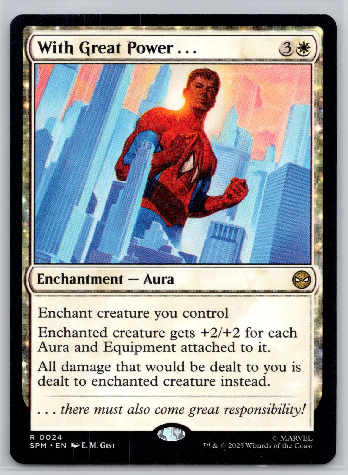 With Great Power . . . Marvel's Spider-Man Magic: The Gathering Near Mint