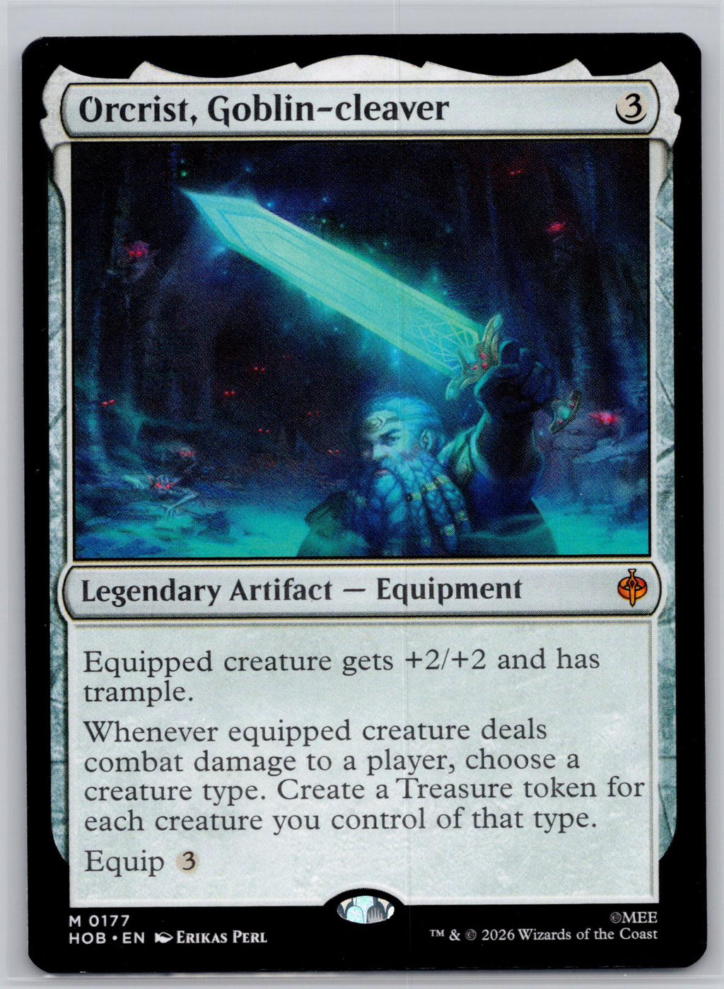 Orcrist, Goblin-cleaver The Hobbit Magic: The Gathering Near Mint
