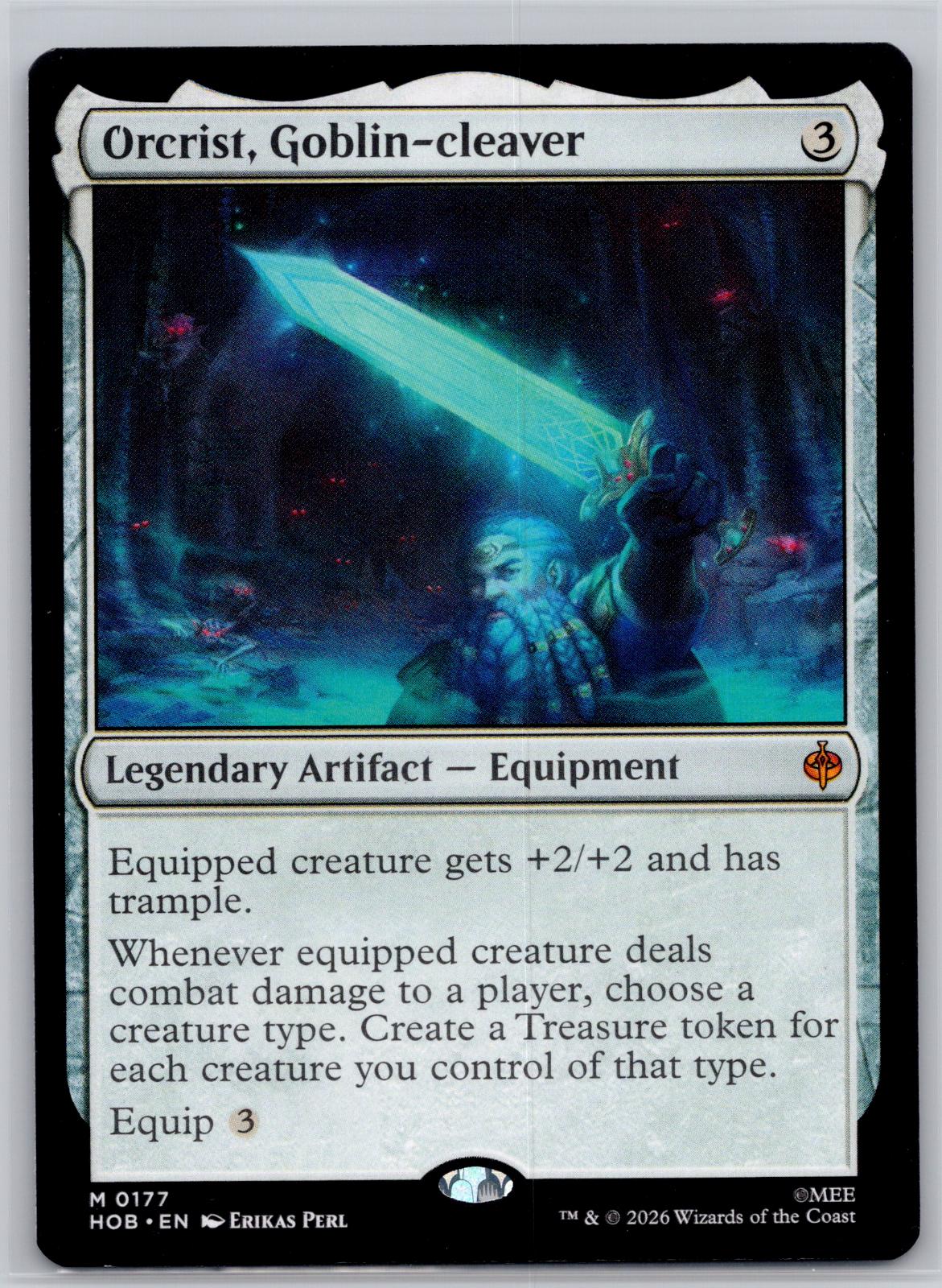Orcrist, Goblin-cleaver The Hobbit Magic: The Gathering Near Mint