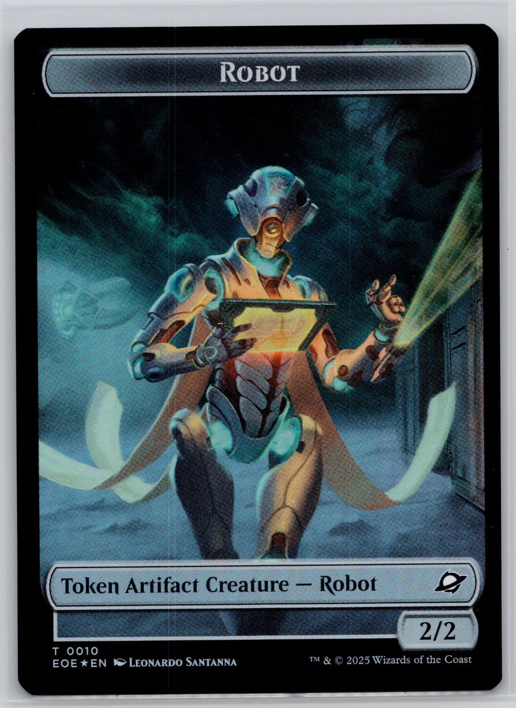 Robot // Lander 2-Sided Token Edge of Eternities Magic: The Gathering Foil NM