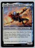 Sun-Spider, Nimble Webber Marvel's Spider-Man Magic: The Gathering Foil NM