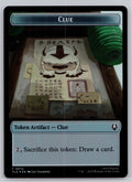 Ally (0004) // Clue (0015) 2-Sided Token Avatar: The Last Airbender M:TG Foil NM