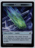 Human Soldier // Lander Double-Sided Token Edge of Eternities M:TG Foil NM