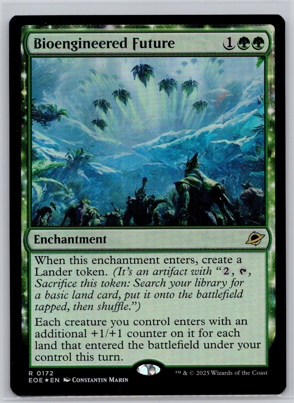 Bioengineered Future Edge of Eternities Magic: The Gathering Foil Near Mint