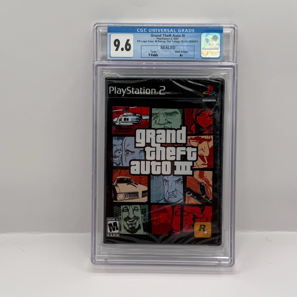 Grand Theft Auto III - PS2 CGC 9.6 A+