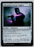 Vibranium Energy Daggers Marvel Super Heroes Magic: The Gathering Foil Near Mint