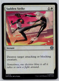 Sudden Strike Marvel's Spider-Man Magic: The Gathering Foil Near Mint