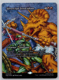 Silverclad Ferocidons (Borderless) Teenage Mutant Ninja Turtles M:TG Foil NM
