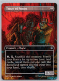 Troop of Ponies (Borderless) The Hobbit Magic: The Gathering Near Mint