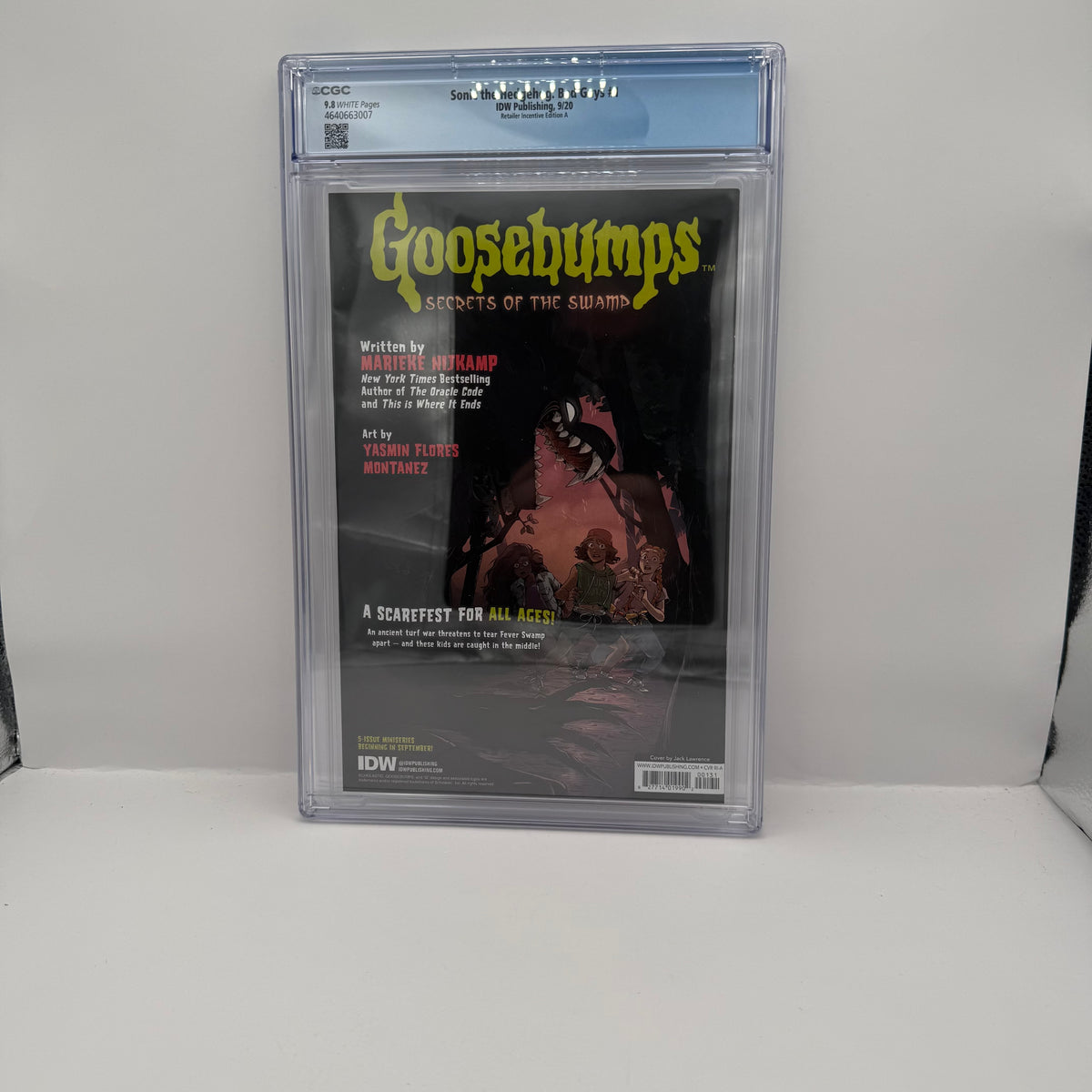 Sonic the Hedgehog: Bad Guys #1 Cover RI (IDW Publishing, 2020) - CGC 9.8