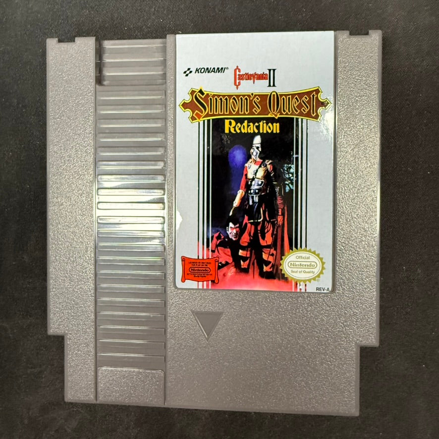 Castlevania II: Simon's Quest Redaction
