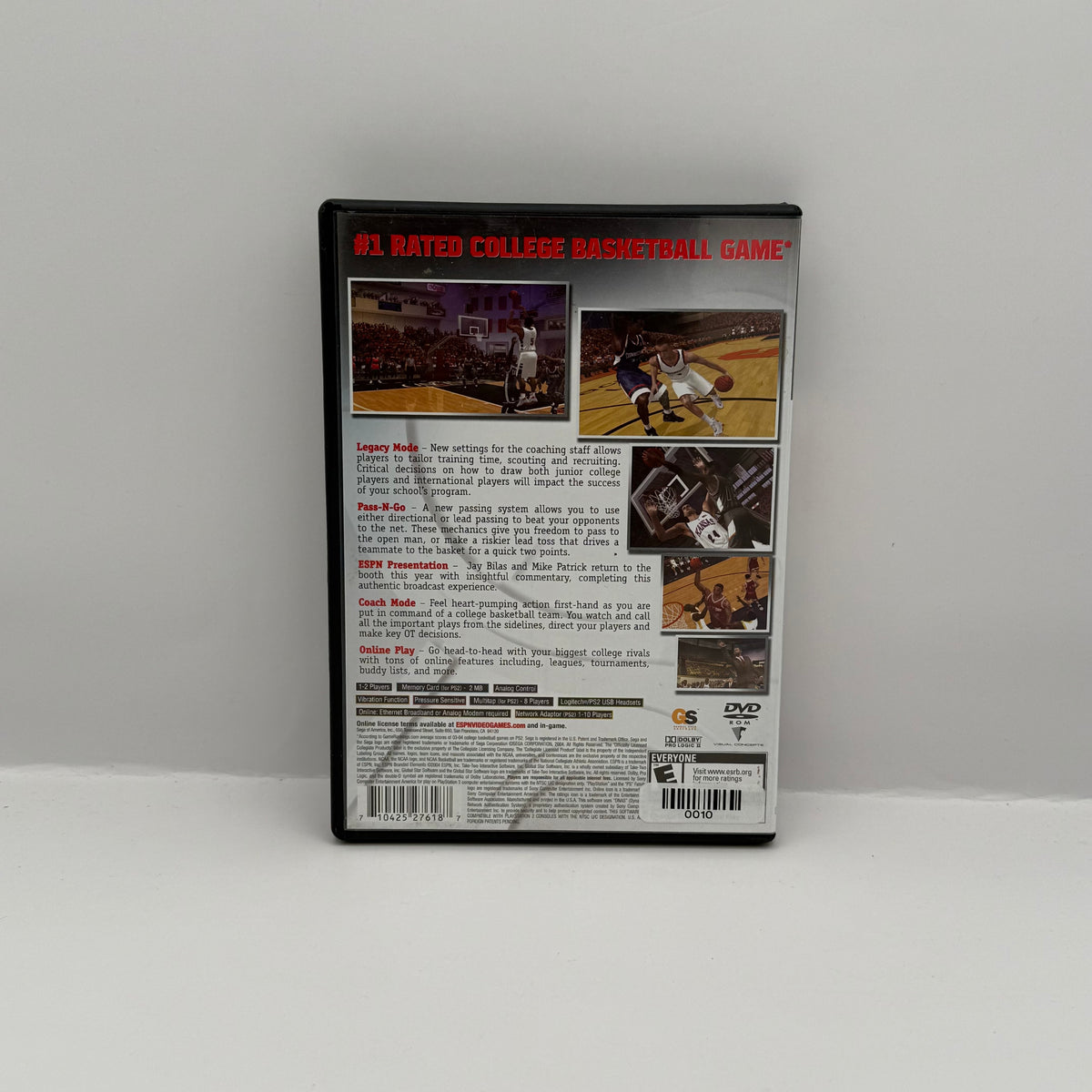 ESPN College Hoops 2K5 - PS2 - CIB