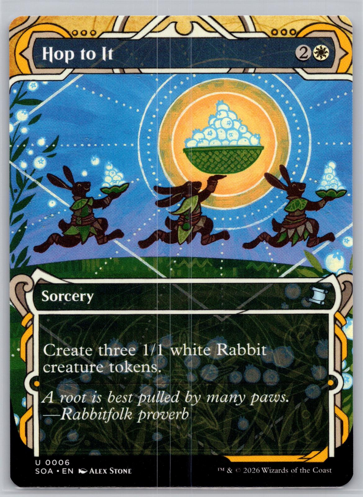 Hop to It Secrets of Strixhaven: Mystical Archive Magic: The Gathering Near Mint