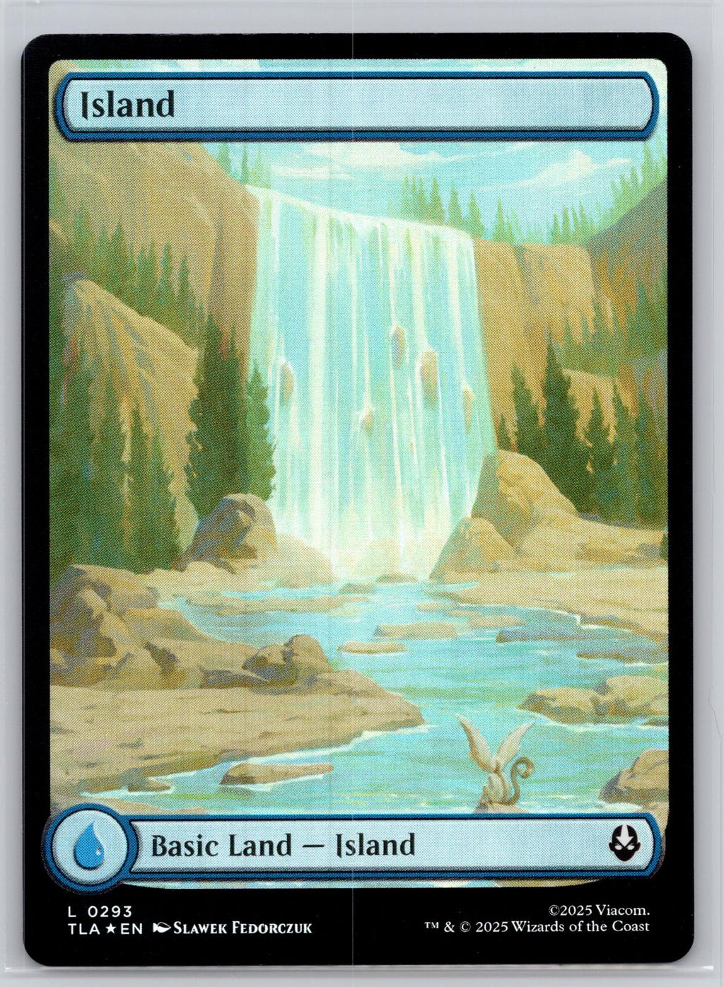 Island (0293) Avatar: The Last Airbender Magic: The Gathering Foil Near Mint