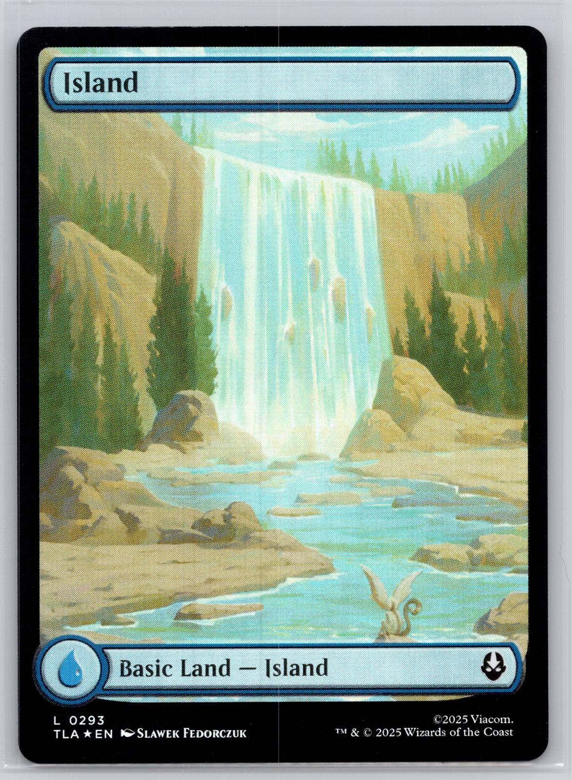 Island (0293) Avatar: The Last Airbender Magic: The Gathering Foil Near Mint