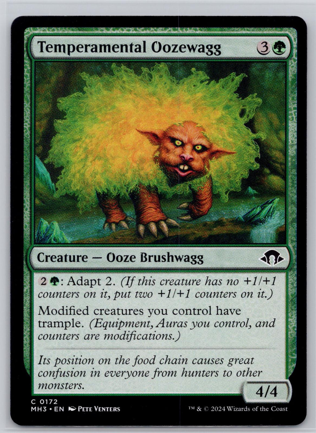 Temperamental Oozewagg Modern Horizons 3 Magic: The Gathering Near Mint