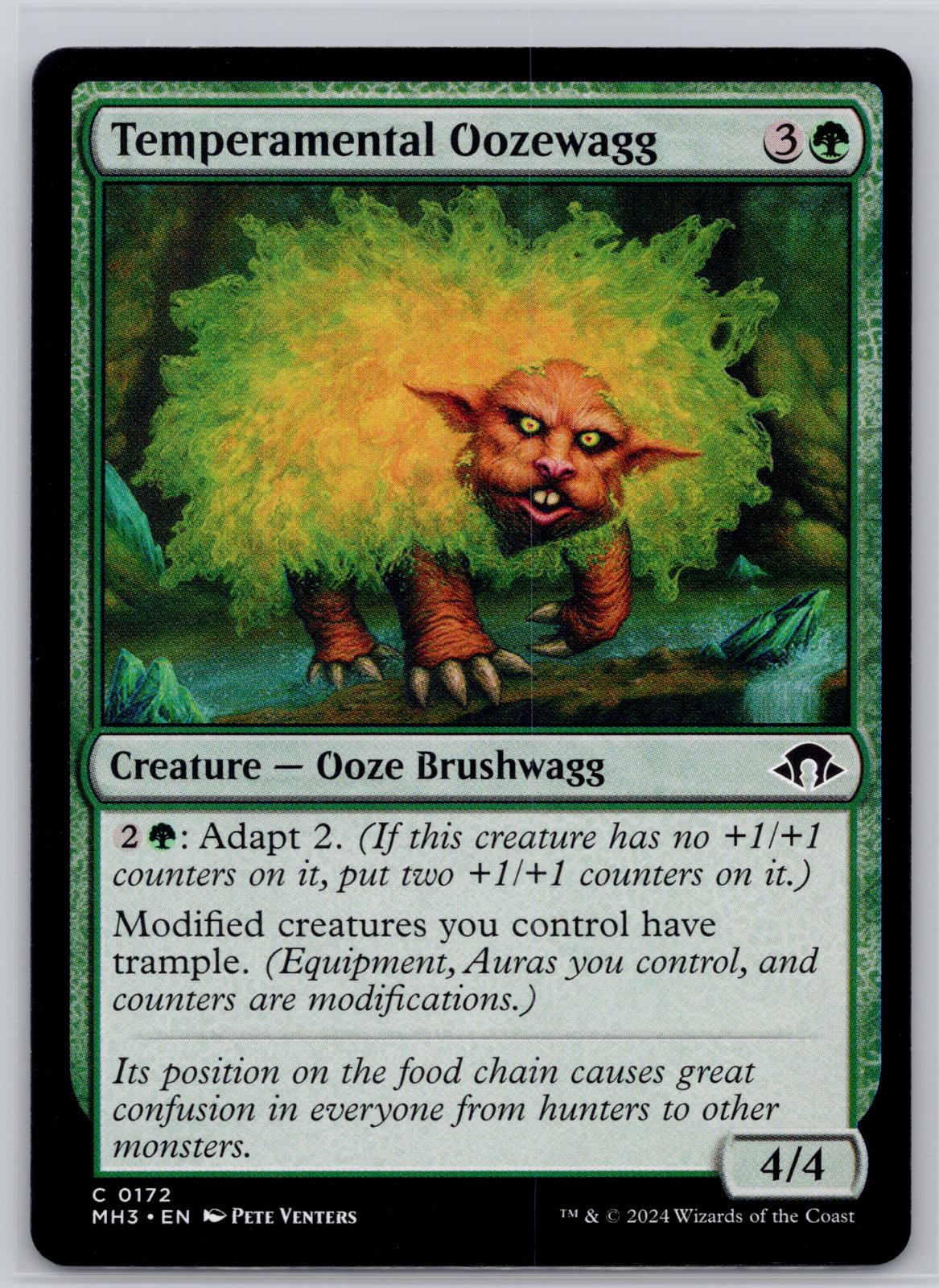 Temperamental Oozewagg Modern Horizons 3 Magic: The Gathering Near Mint