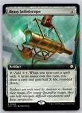 Brass Infiniscope (Extended Art) Commander: Secrets of Strixhaven M:TG NM
