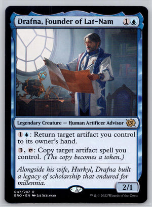 Drafna, Founder of Lat-Nam The Brothers' War Magic: The Gathering Foil Near Mint
