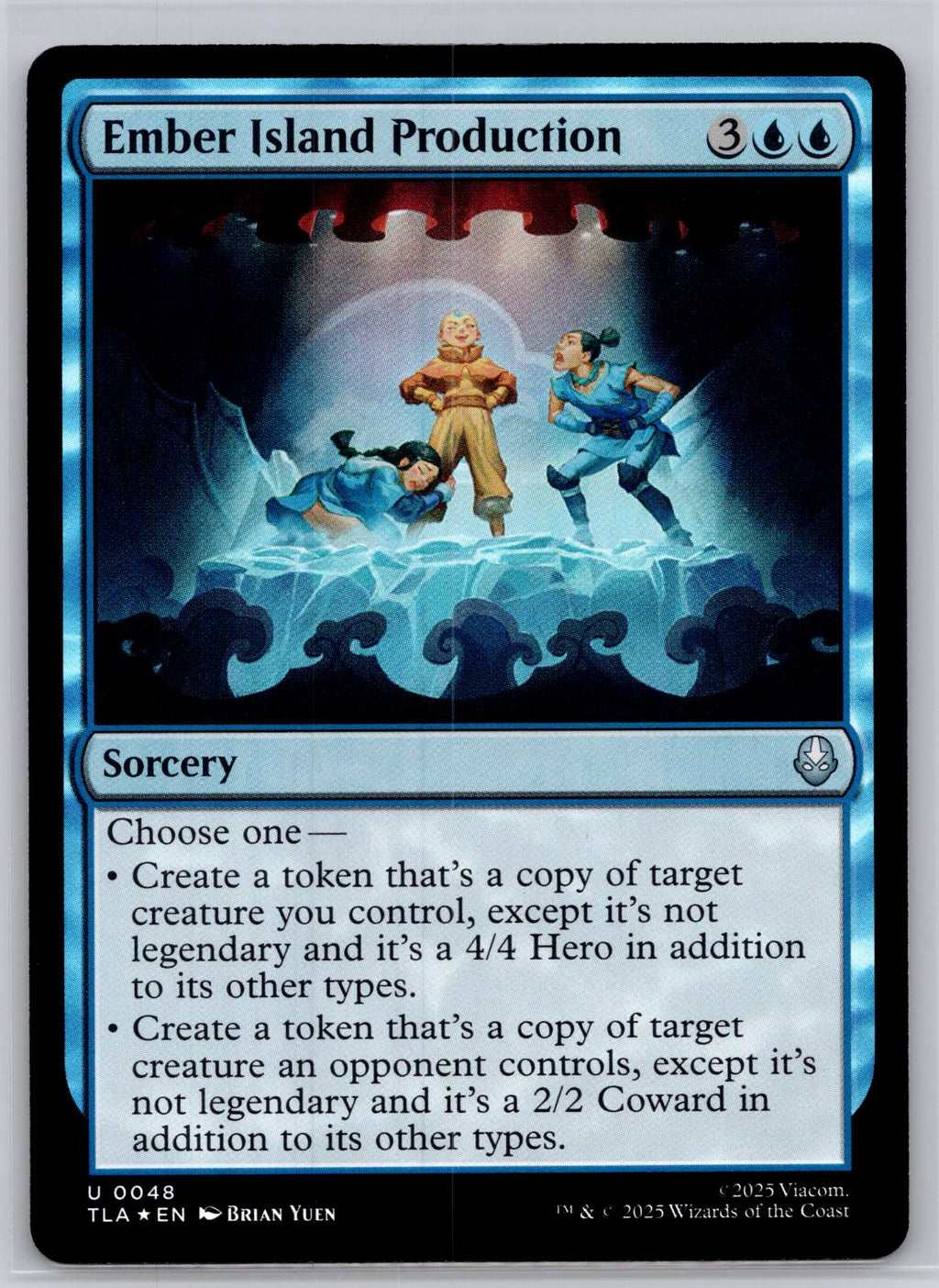 Ember Island Production Avatar: The Last Airbender Magic: The Gathering Foil NM