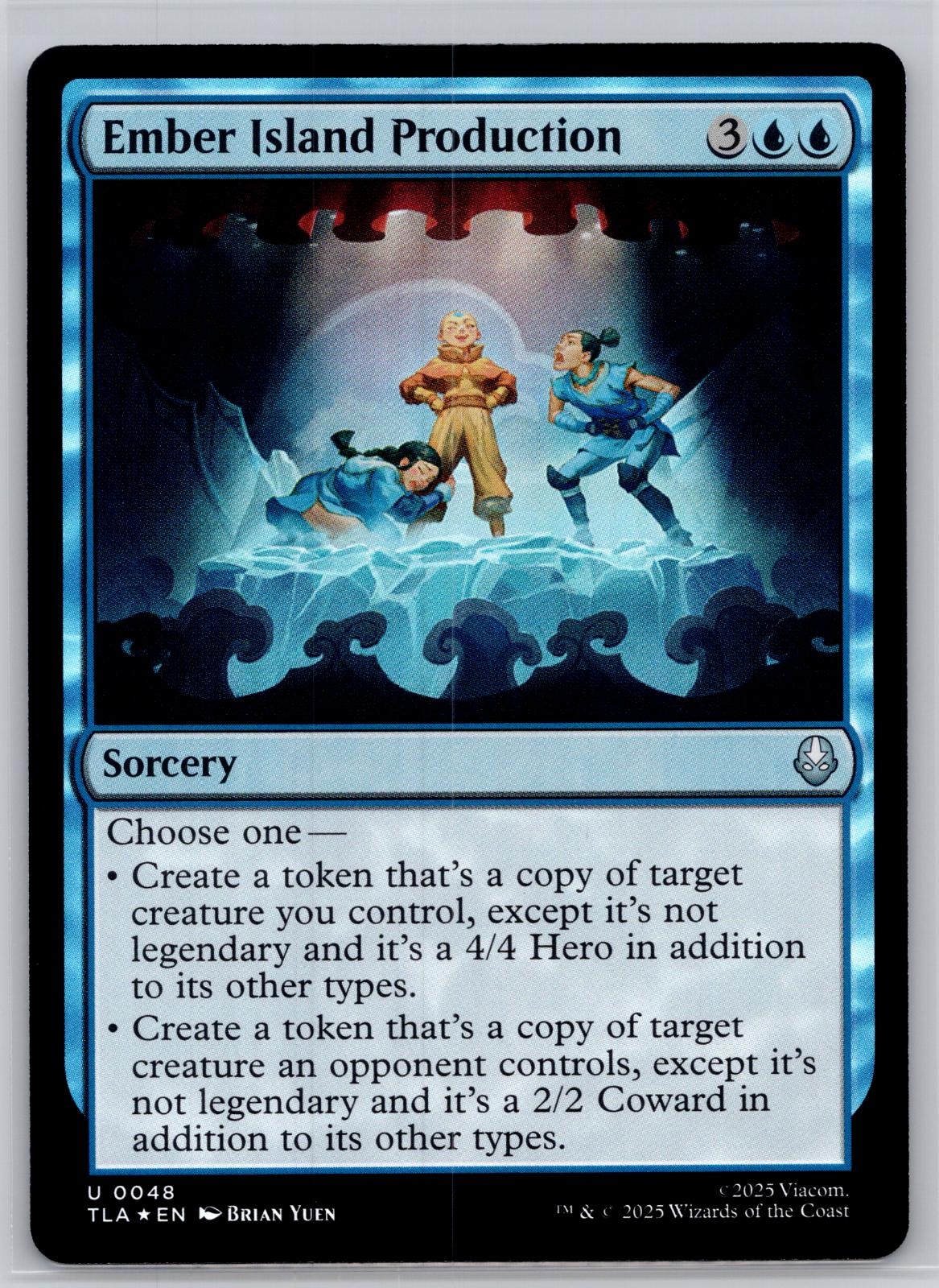 Ember Island Production Avatar: The Last Airbender Magic: The Gathering Foil NM