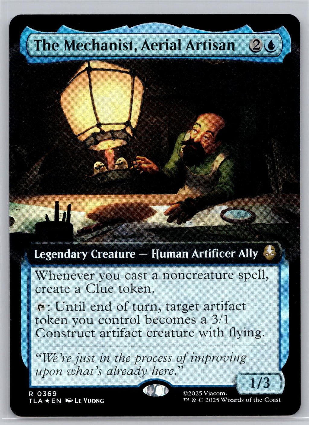 The Mechanist,Aerial Artisan(Extended Art)Avatar:The Last Airbender M:TG Foil NM