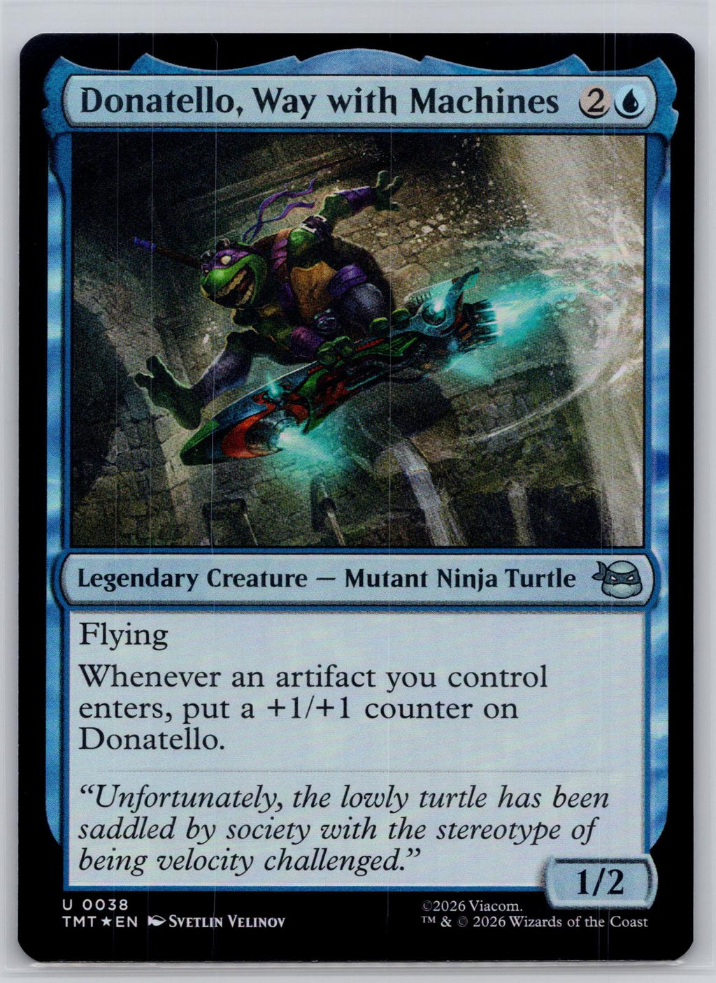 Donatello, Way with Machines Teenage Mutant Ninja Turtles M:TG Foil NM