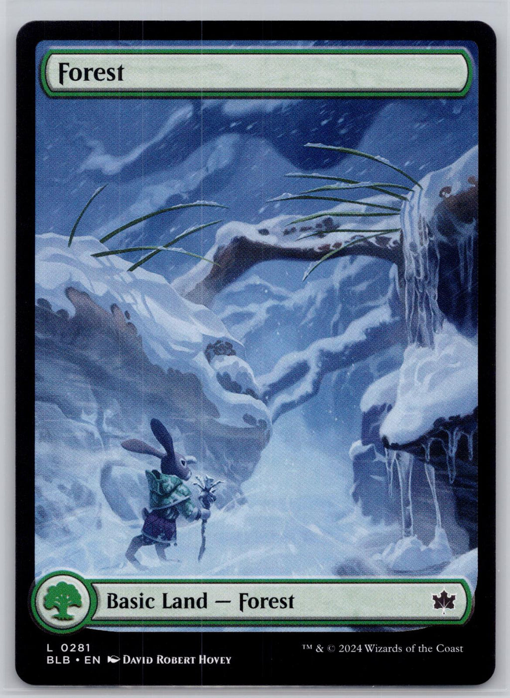 Forest (0281) Bloomburrow Magic: The Gathering Near Mint