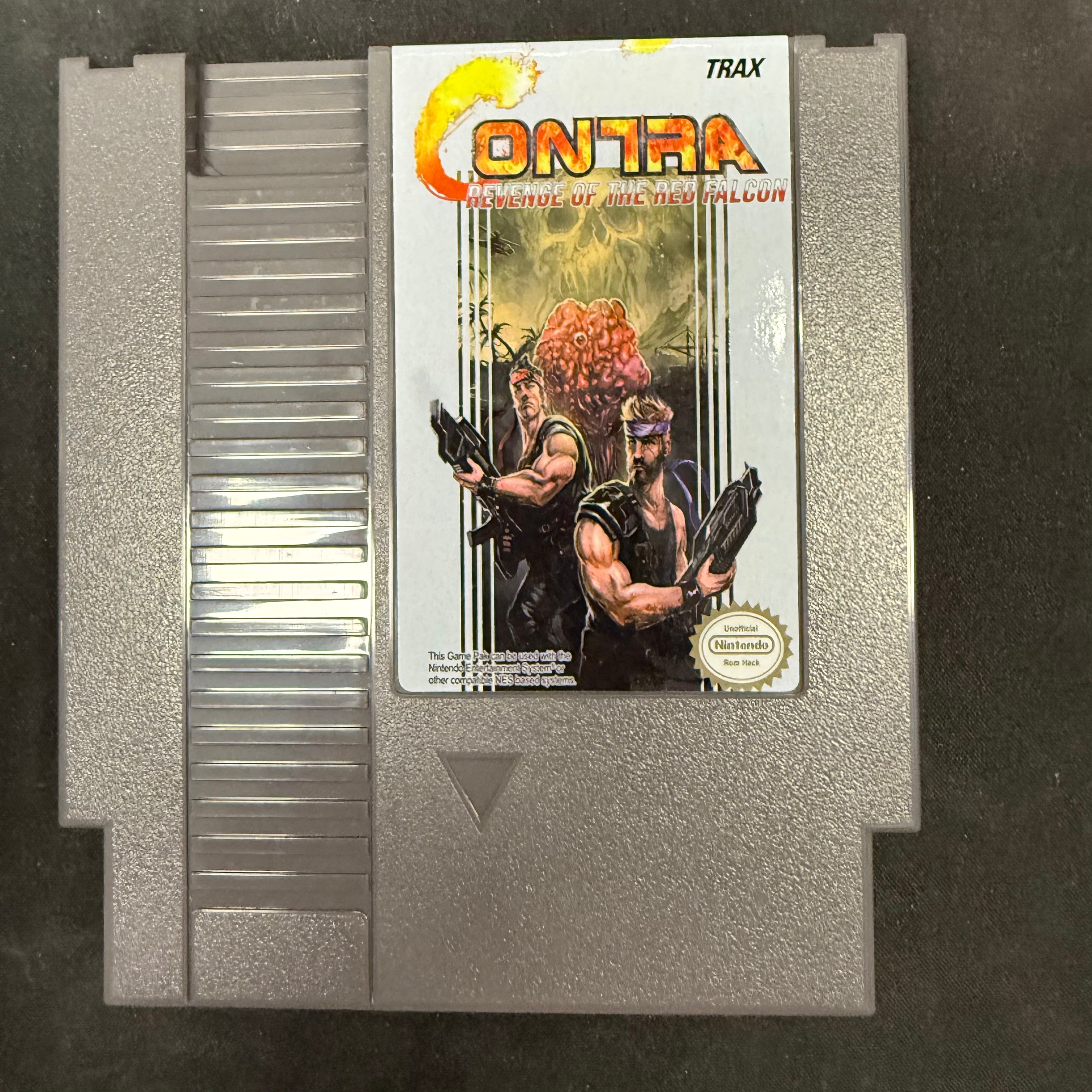 Contra: Revenge of the Red Falcon – NES Cartridge