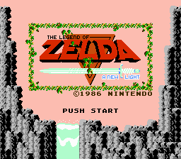 The Legend of Zelda: A New Light (NES)