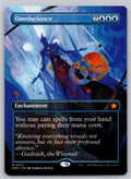 Omniscience (Borderless) Foundations Magic: The Gathering Near Mint