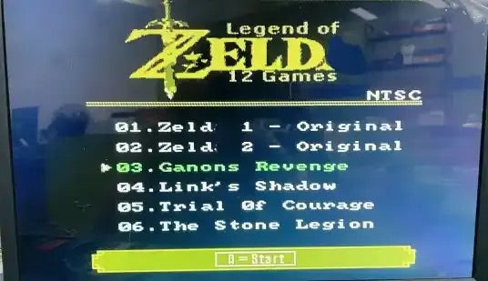 Legend of Zelda Super 12-in-1 - NES
