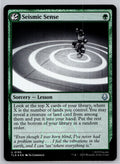 Seismic Sense Avatar: The Last Airbender Magic: The Gathering Foil Near Mint