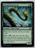 Germinating Wurm Edge of Eternities Magic: The Gathering Foil Near Mint