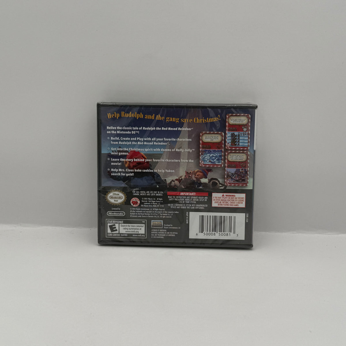 Rudolph the Red-Nosed Reindeer - Nintendo DS - New Sealed