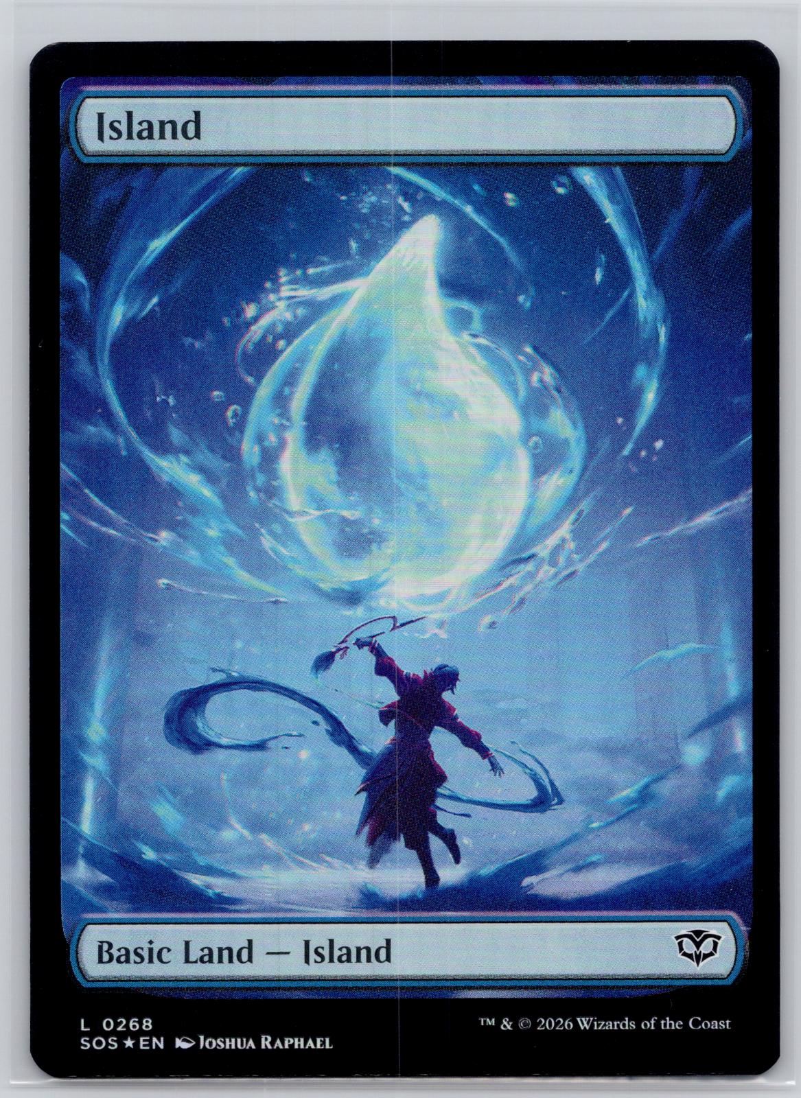 Island (0268) Secrets of Strixhaven Magic: The Gathering Foil Near Mint