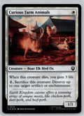Curious Farm Animals Avatar: The Last Airbender Magic: The Gathering Foil NM