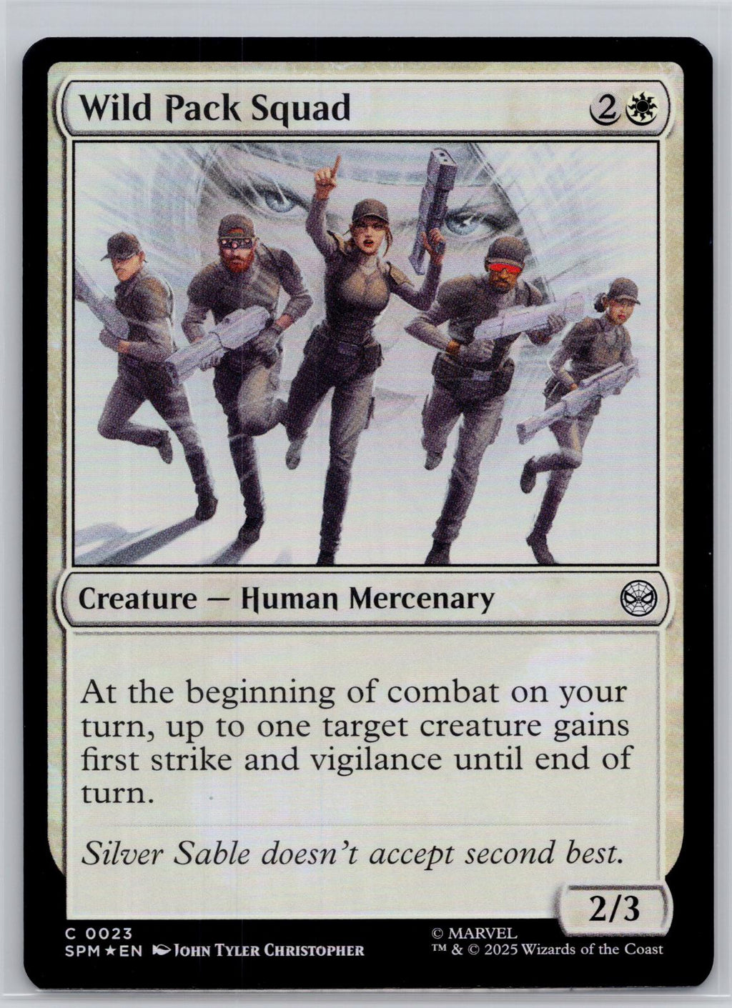 Wild Pack Squad Marvel's Spider-Man Magic: The Gathering Foil Near Mint