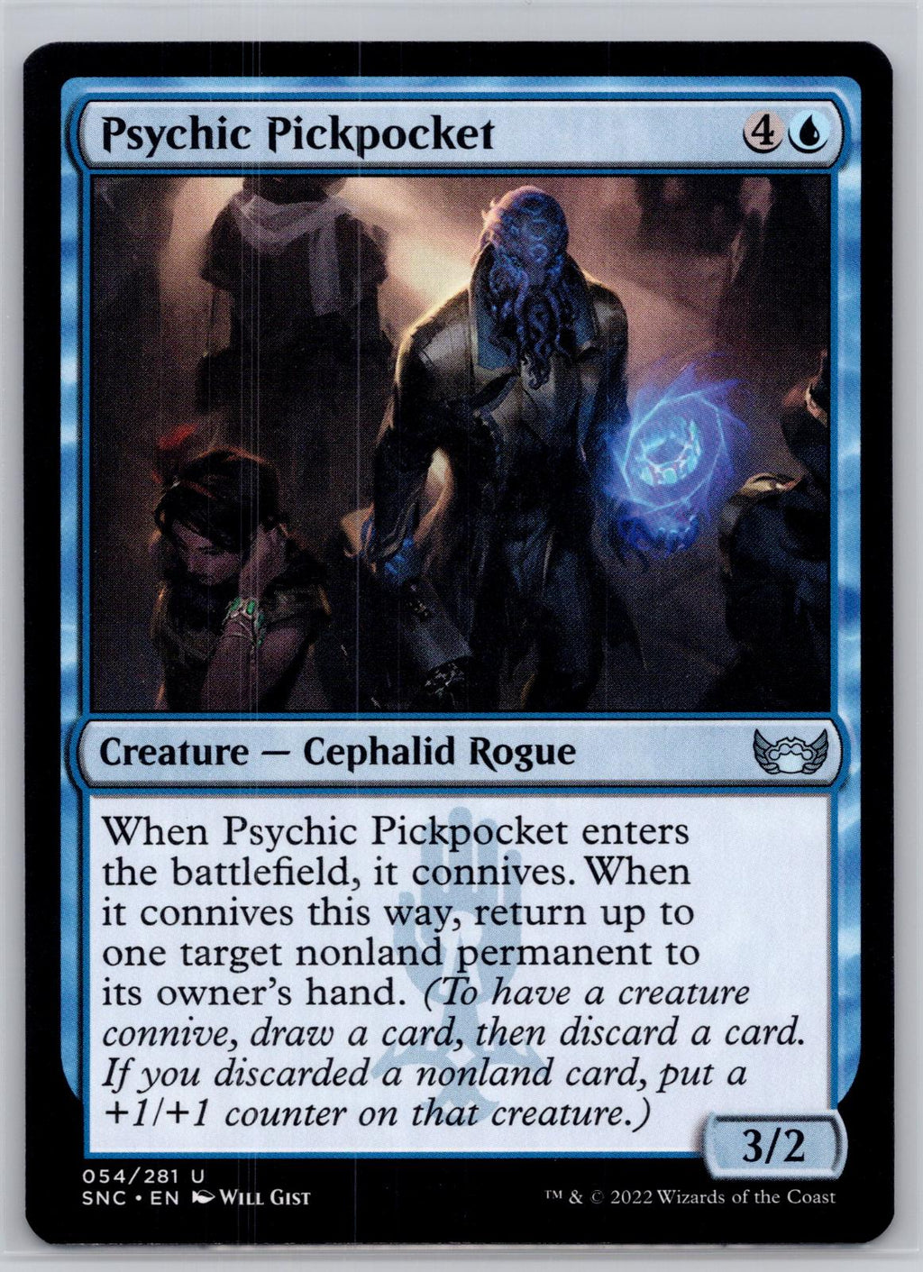 Psychic Pickpocket Streets of New Capenna Magic: The Gathering Near Mint