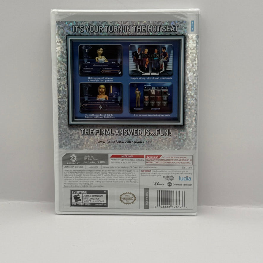 Who Wants to Be a Millionaire - Wii - New Sealed