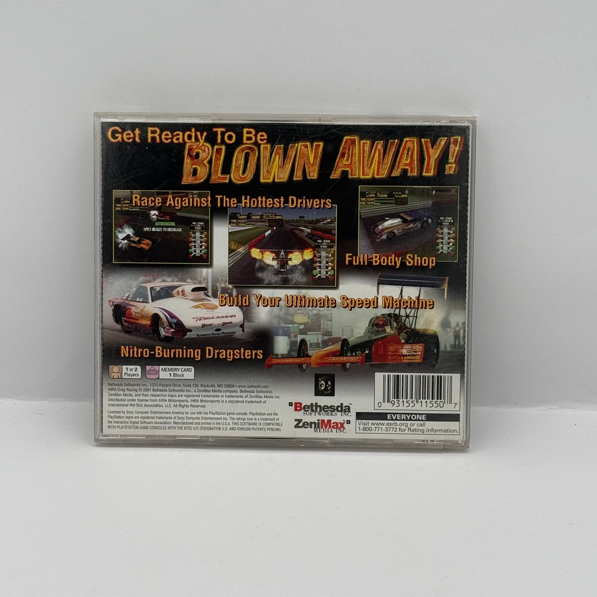 IHRA Drag Racing - PS1 - CIB