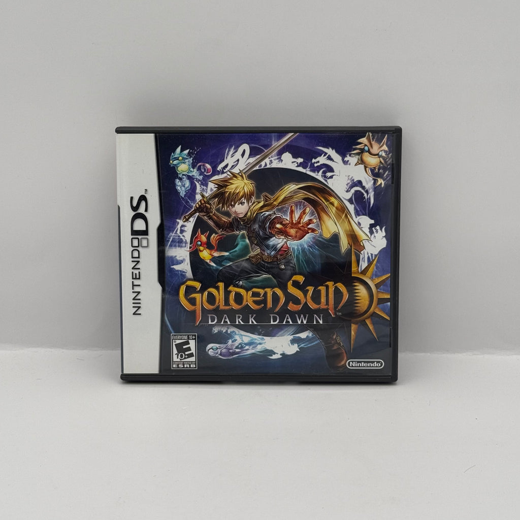 Golden Sun: Dark Dawn - Nintendo DS - Case & Manual Only (No Game)